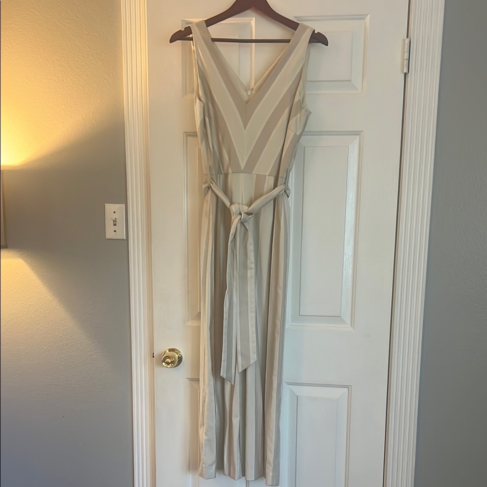 ANTONIO MELANI Cream and beige Romper